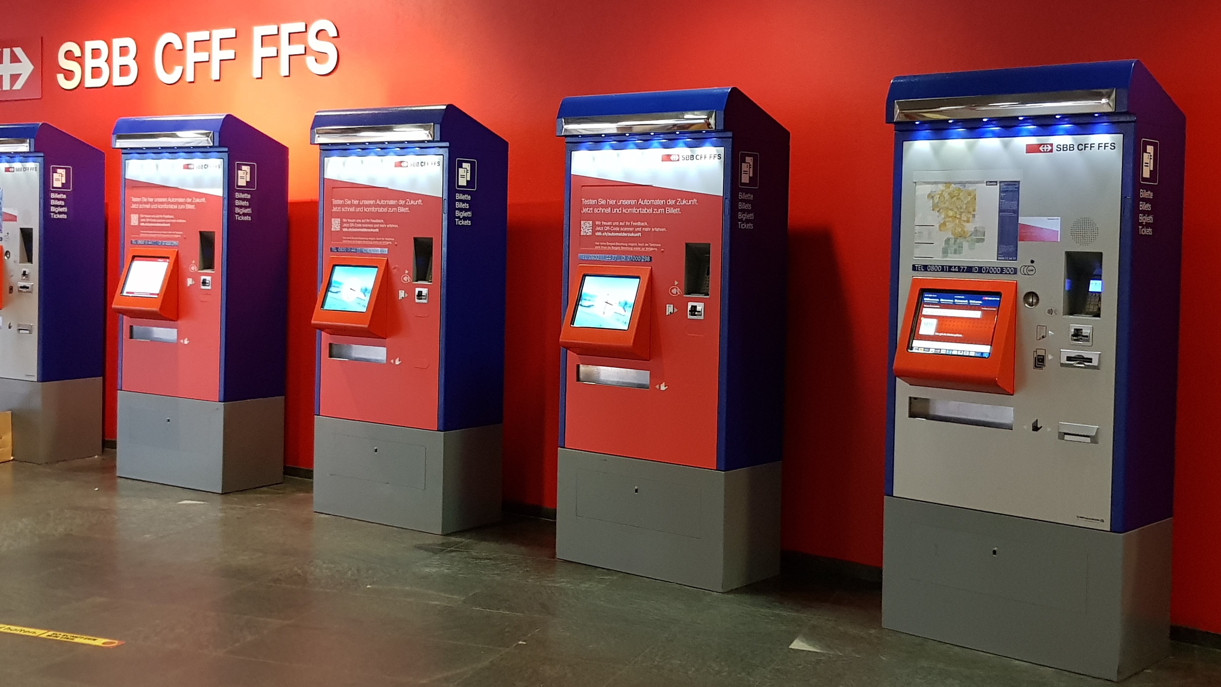 Billettautomat der Zukunft